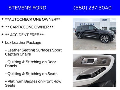 2025 Ford Explorer Platinum