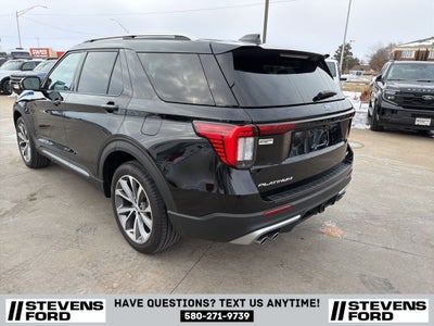 2025 Ford Explorer Platinum