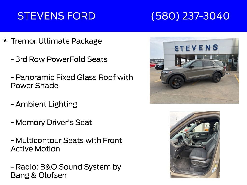 2026 Ford Explorer Tremor