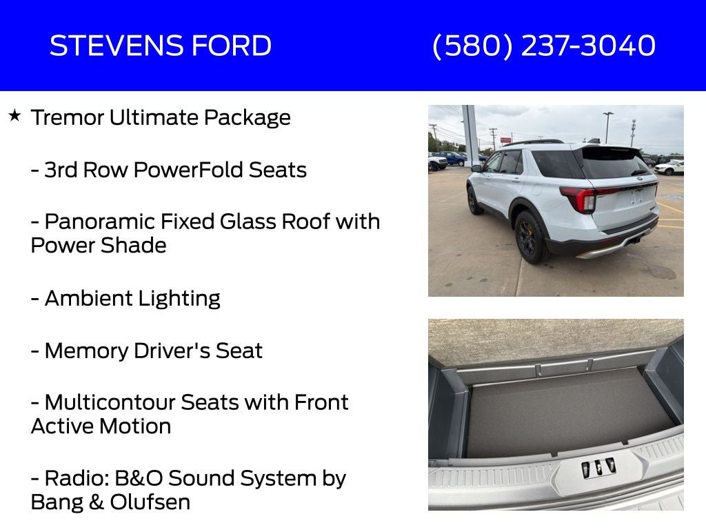 2026 Ford Explorer Tremor