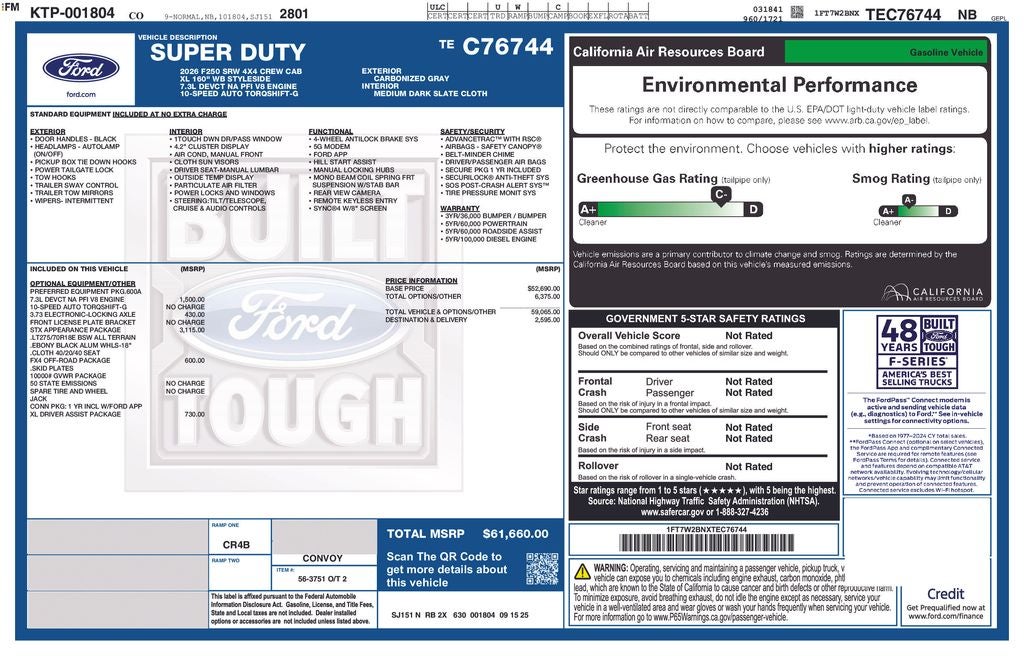 2026 Ford F-250SD XL