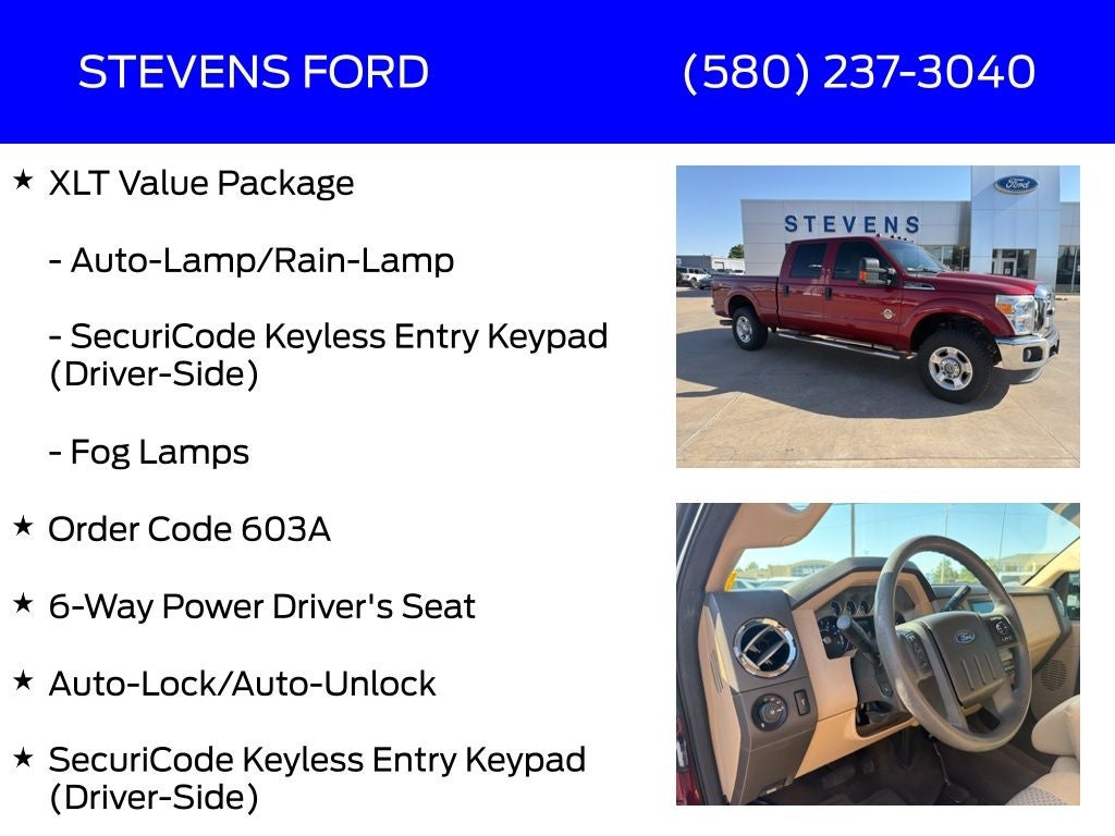 2016 Ford F-250SD XLT