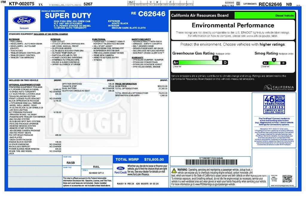 2024 Ford F-250SD XLT