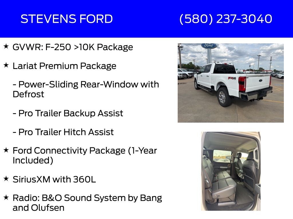 2026 Ford F-250SD Lariat