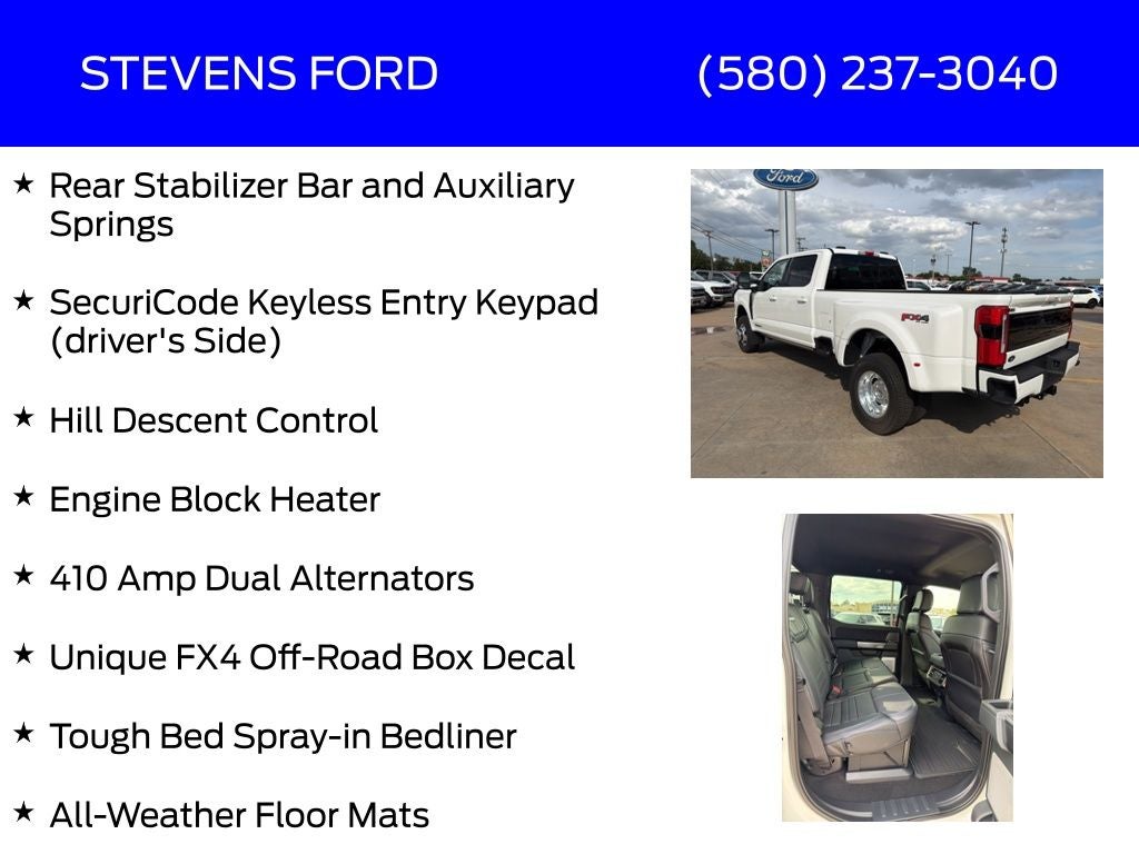 2026 Ford F-350SD Platinum DRW