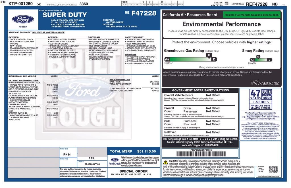 2024 Ford F-250SD XL