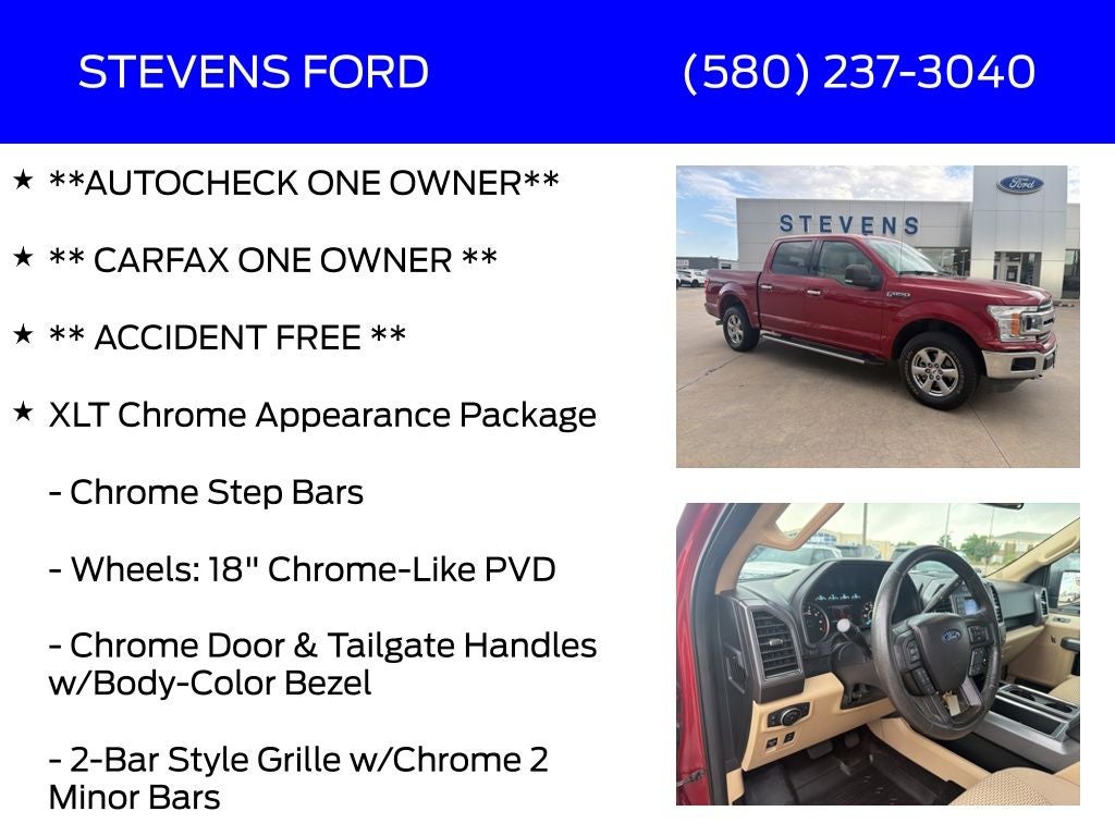 2018 Ford F-150 XLT