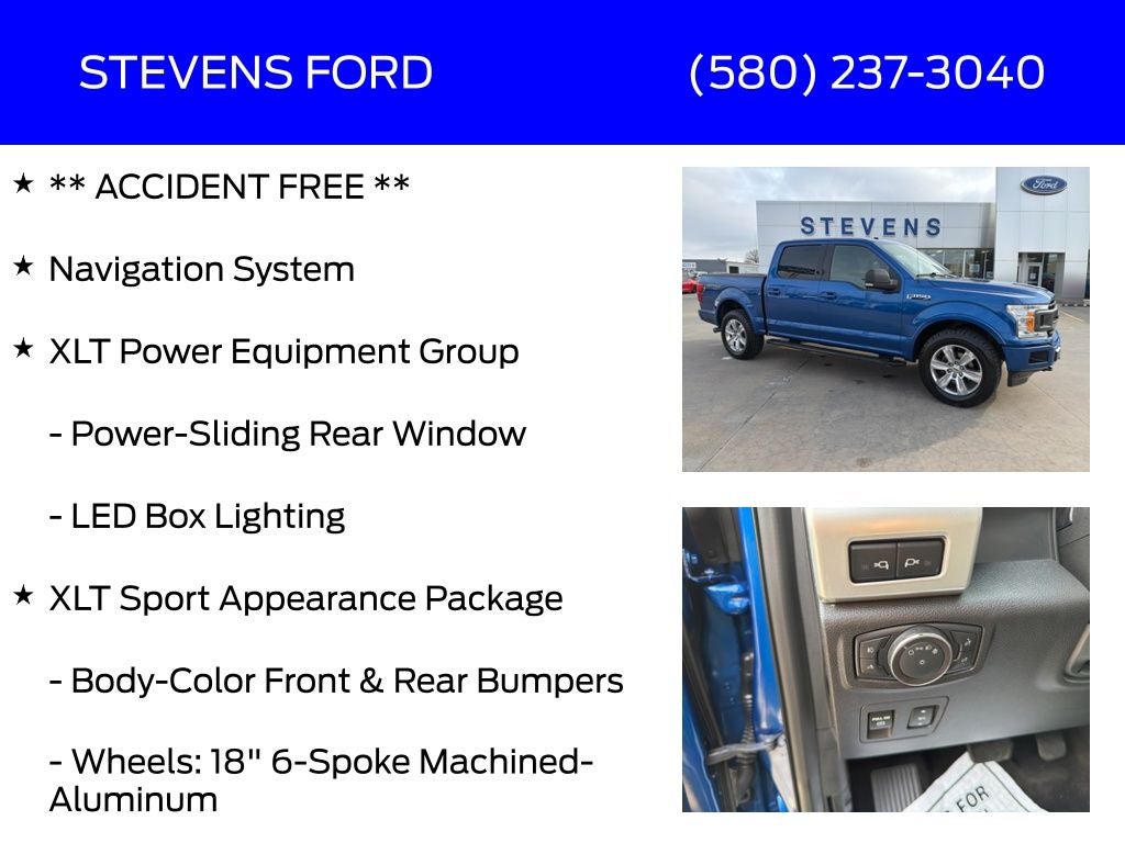 2018 Ford F-150 XLT