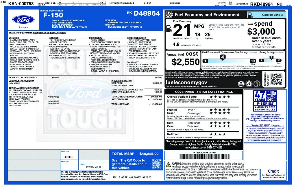 2024 Ford F-150 STX