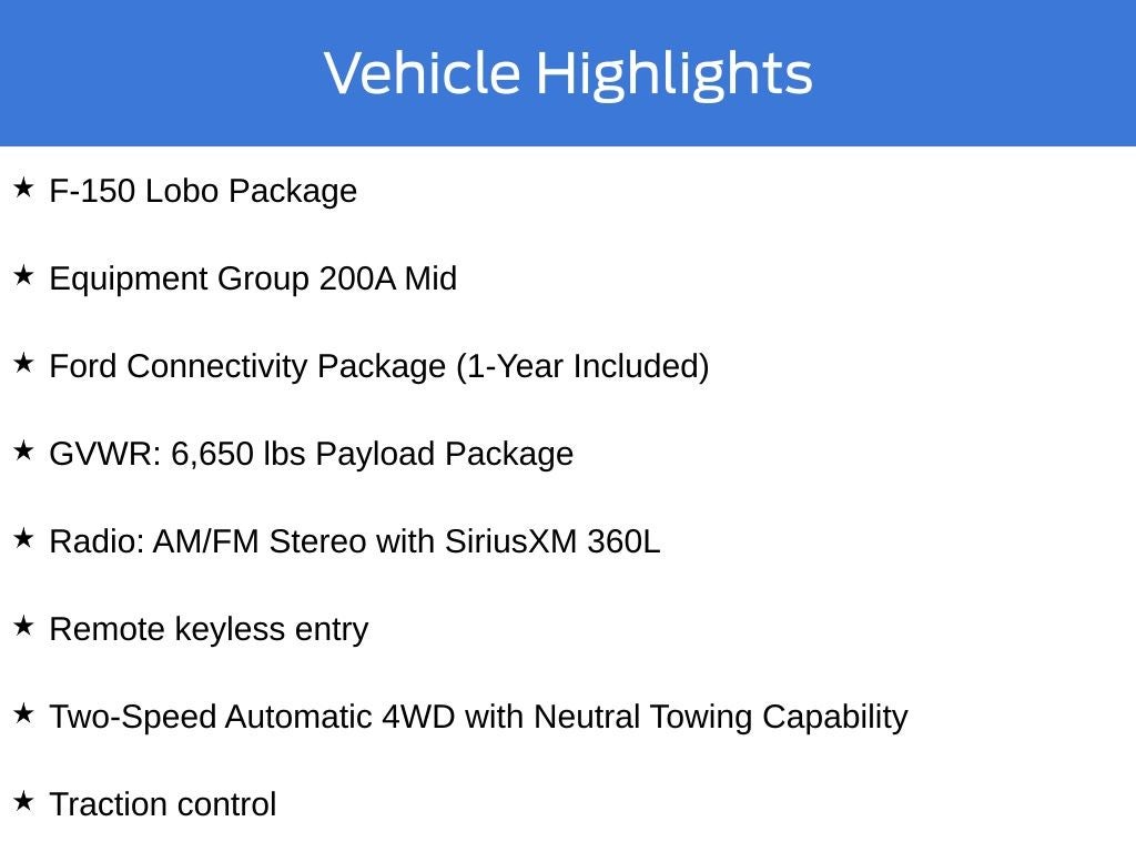 2026 Ford F-150 LOBO