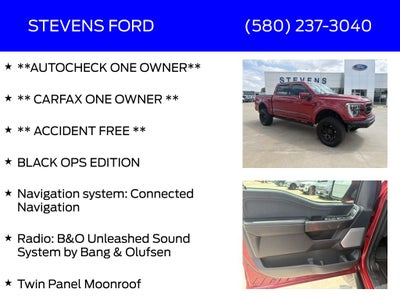 2022 Ford F-150 Lariat BLACK-OPS