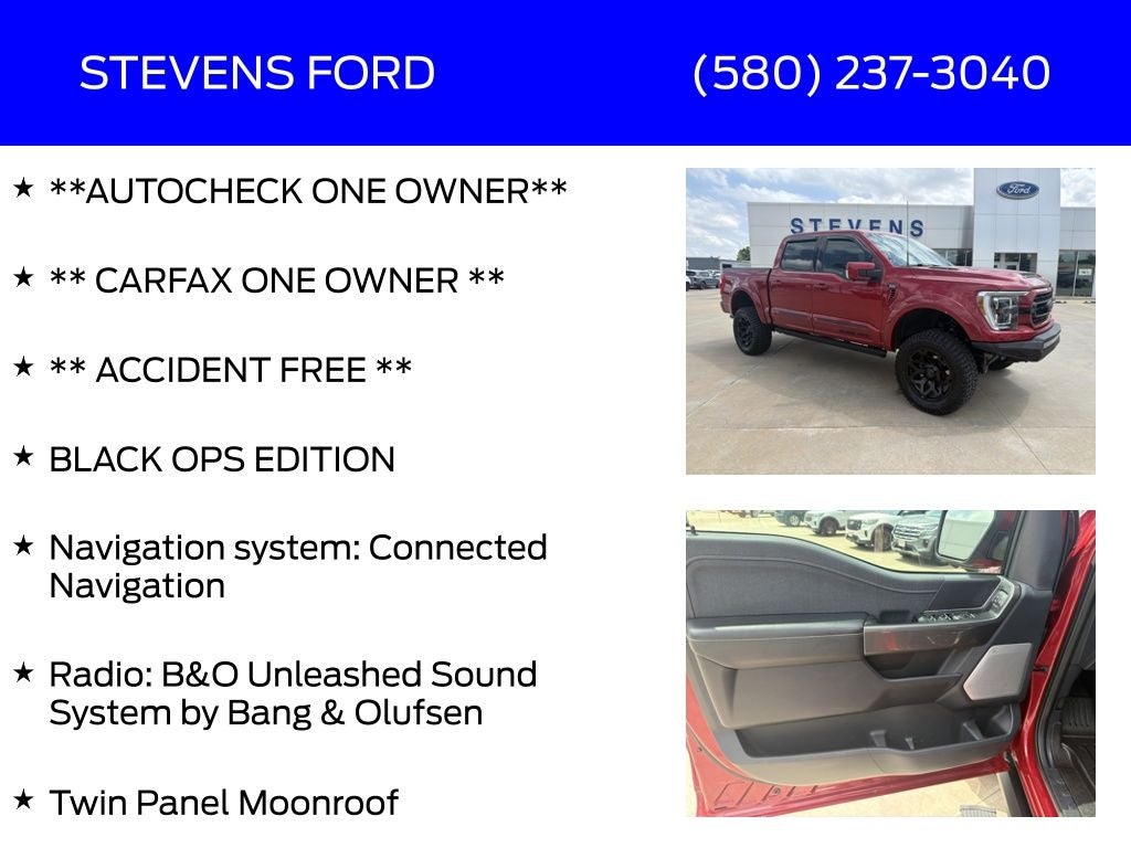 2022 Ford F-150 Lariat BLACK-OPS