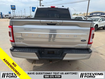 2021 Ford F-150 Platinum