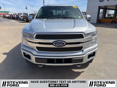 2018 Ford F-150 Platinum