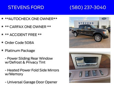 2010 Ford F-150 Platinum