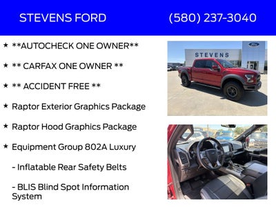 2018 Ford F-150 Raptor