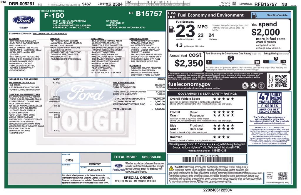 2024 Ford F-150 XLT