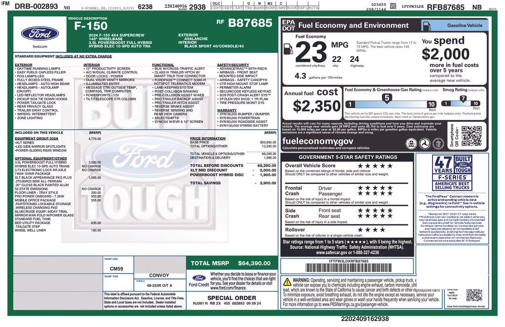2024 Ford F-150 XLT