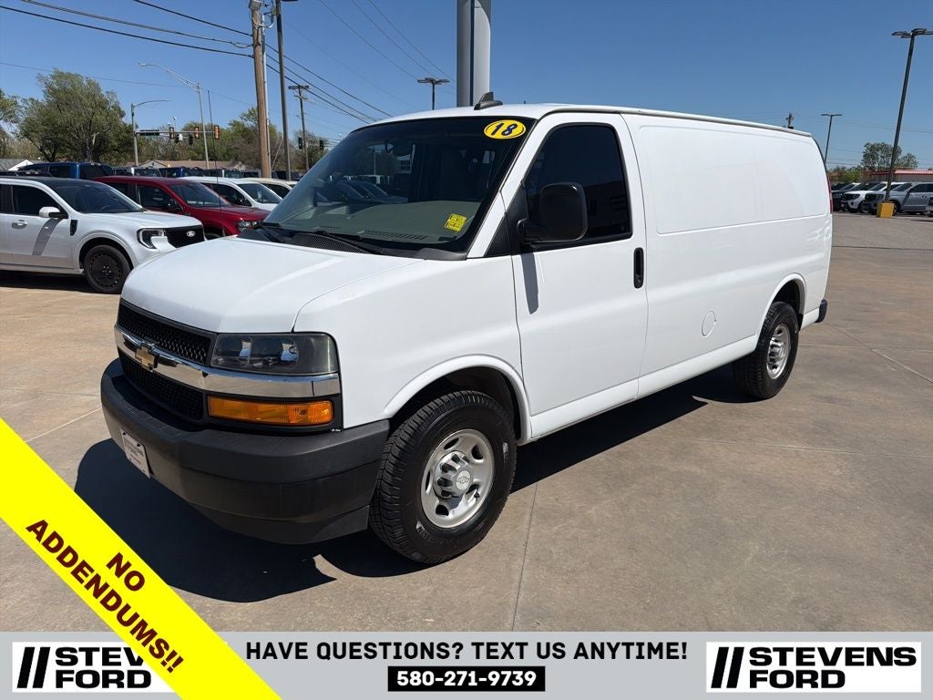 2018 Chevrolet Express 2500 Work Van Cargo