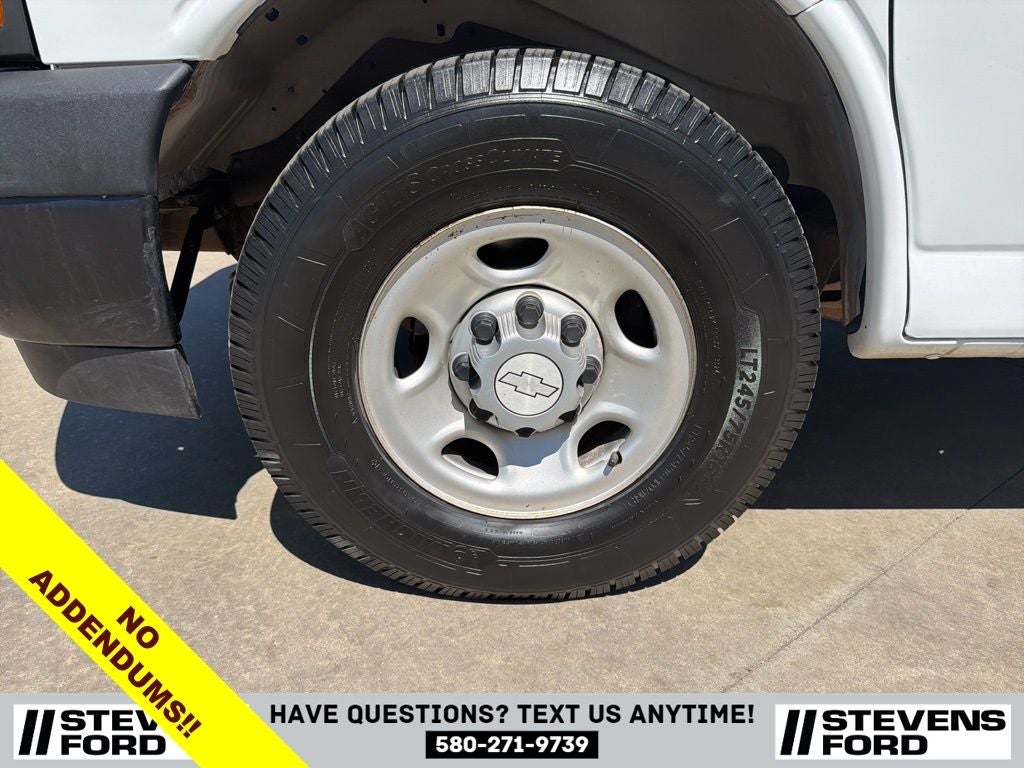 2018 Chevrolet Express 2500 Work Van Cargo