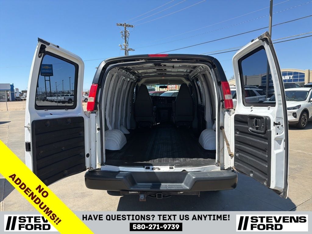 2018 Chevrolet Express 2500 Work Van Cargo