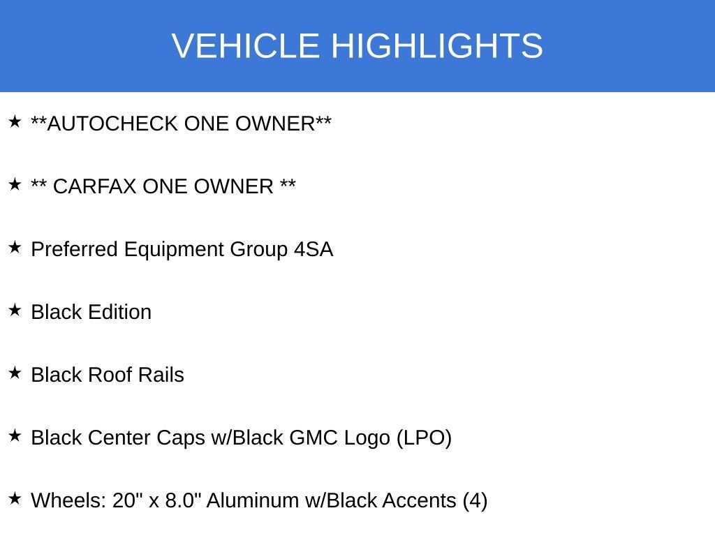 2019 GMC Acadia SLT-1