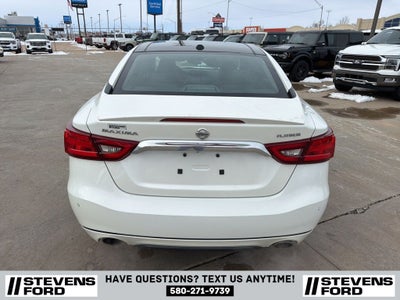2016 Nissan Maxima Platinum