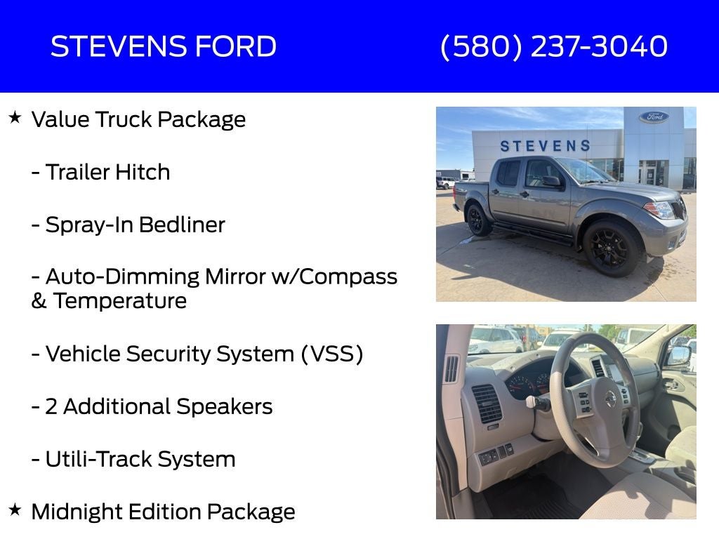 2020 Nissan Frontier SV