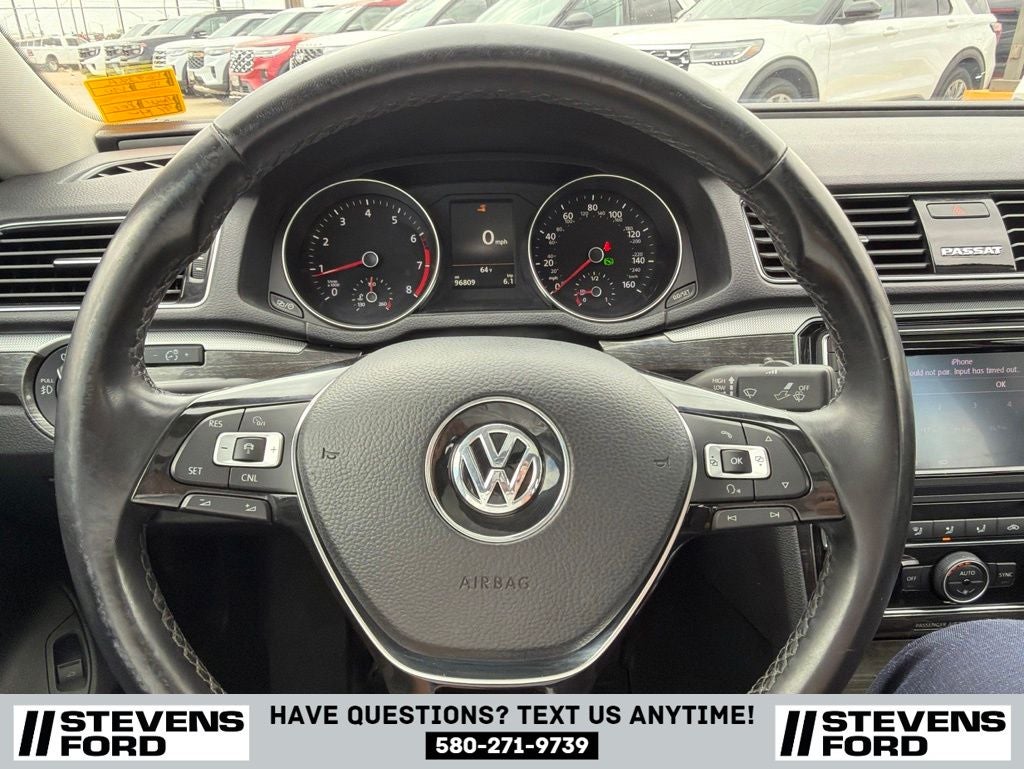 2018 Volkswagen Passat 2.0T SE w/Technology