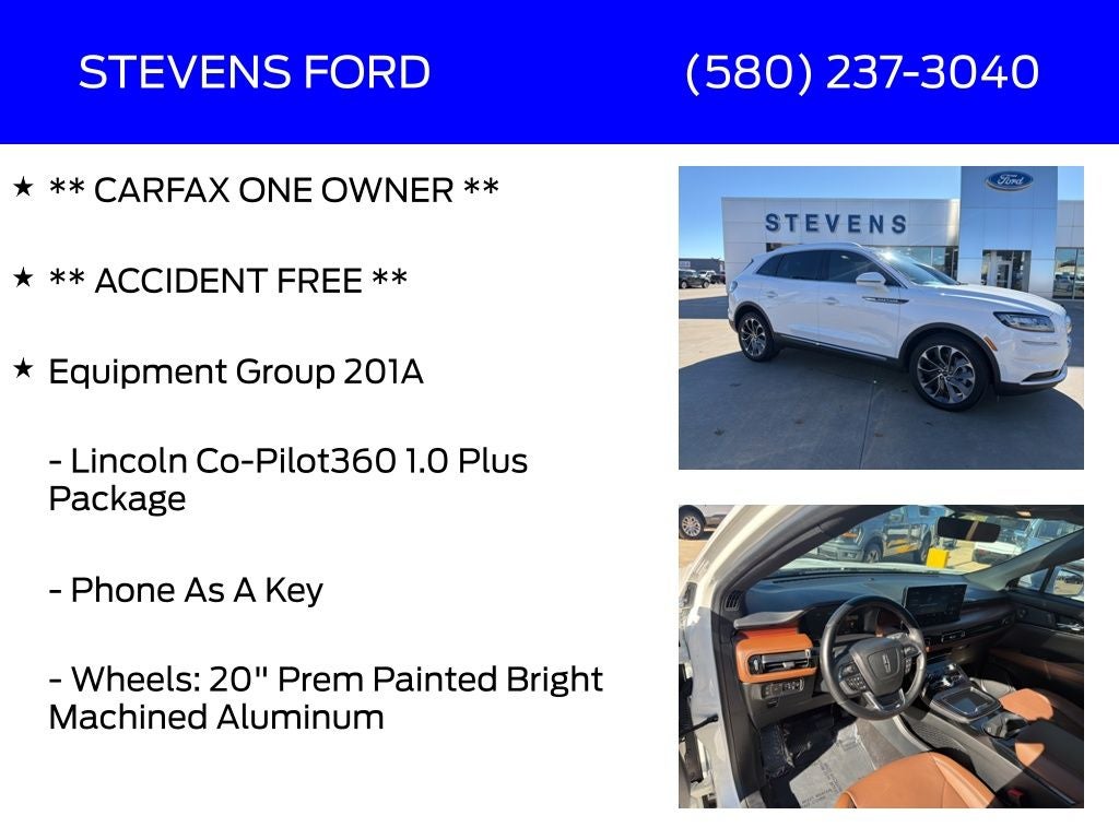 2022 Lincoln Nautilus Reserve