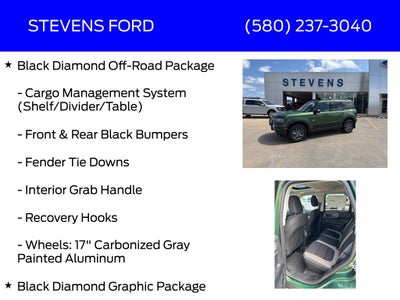 2025 Ford Bronco Sport Big Bend Black Diamond