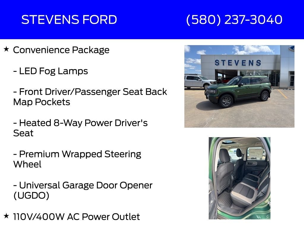 2025 Ford Bronco Sport Big Bend Black Diamond