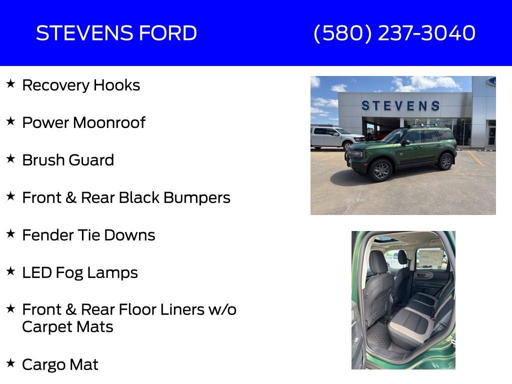 2025 Ford Bronco Sport Big Bend Black Diamond