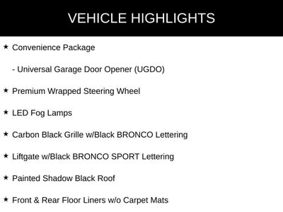 2025 Ford Bronco Sport Big Bend