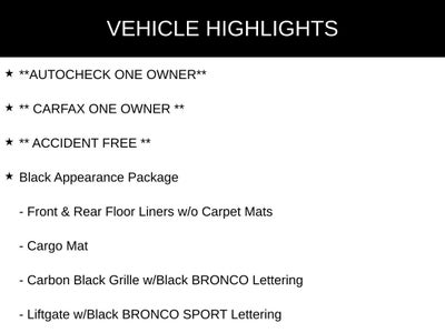 2025 Ford Bronco Sport Big Bend