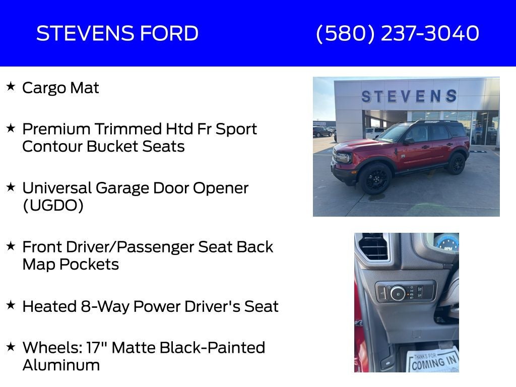 2025 Ford Bronco Sport Big Bend