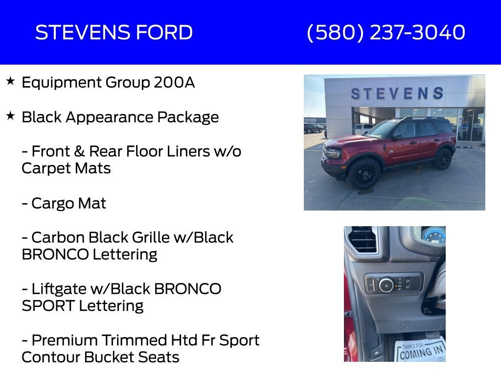 2025 Ford Bronco Sport Big Bend