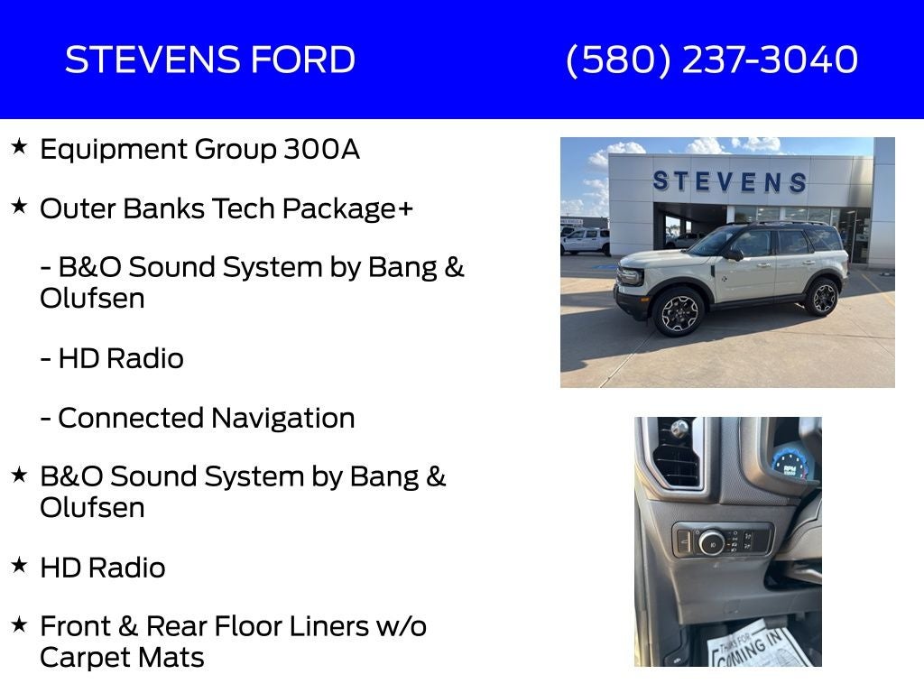 2025 Ford Bronco Sport Outer Banks