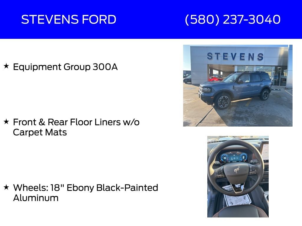 2025 Ford Bronco Sport Outer Banks