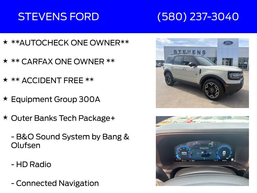 2025 Ford Bronco Sport Outer Banks