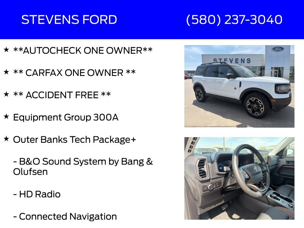 2025 Ford Bronco Sport Outer Banks