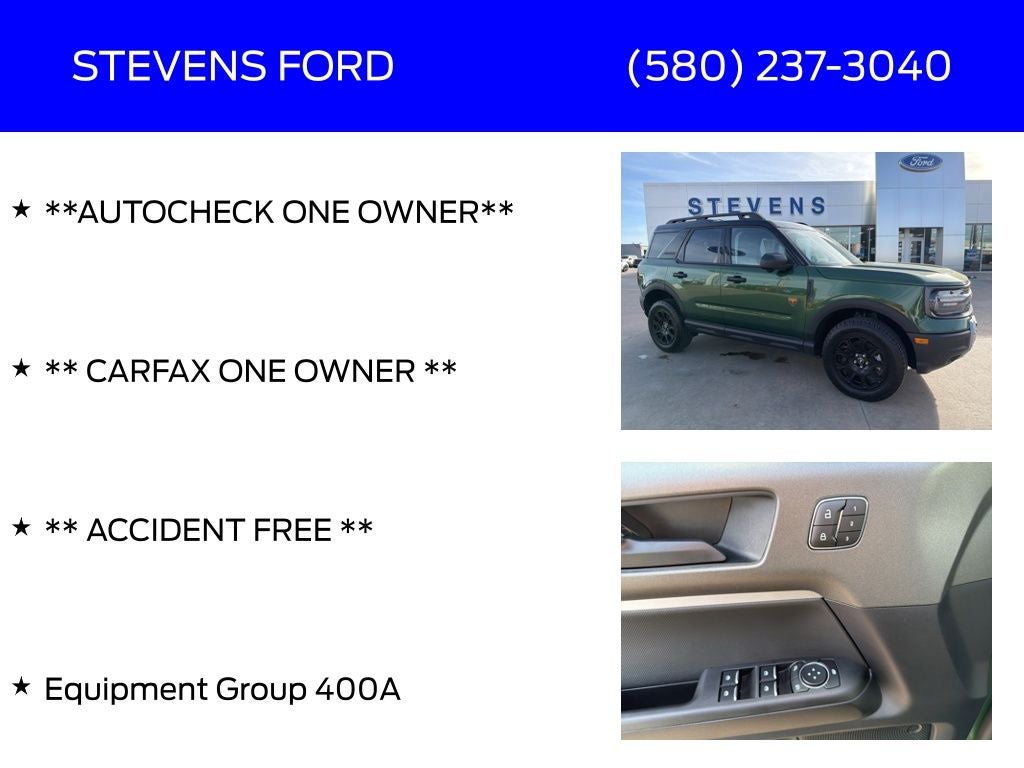 2025 Ford Bronco Sport Badlands