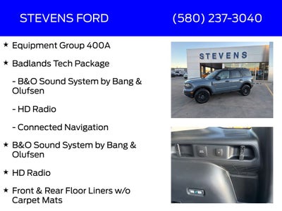 2025 Ford Bronco Sport Badlands