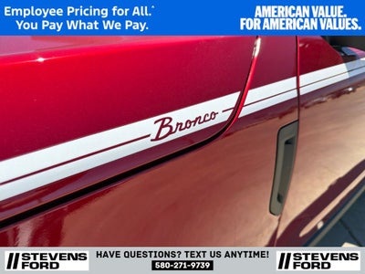 2026 Ford Bronco Sport Heritage