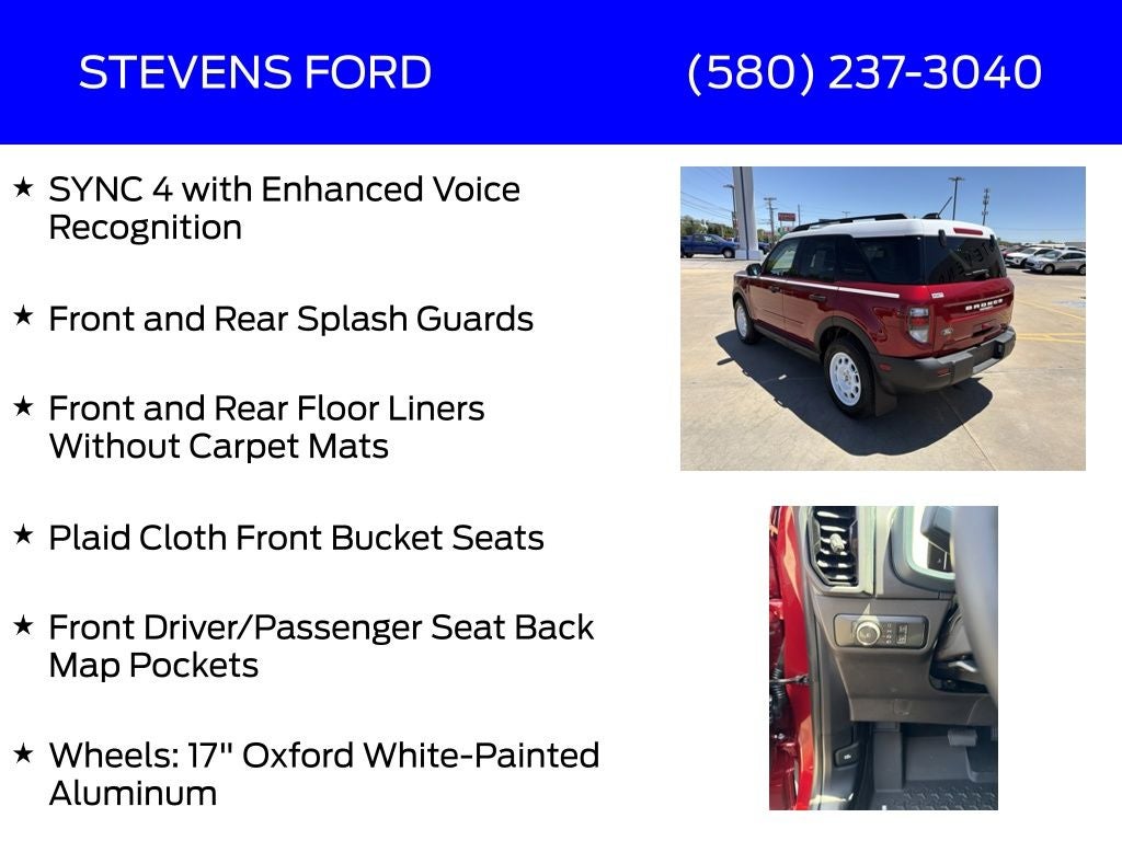 2026 Ford Bronco Sport Heritage