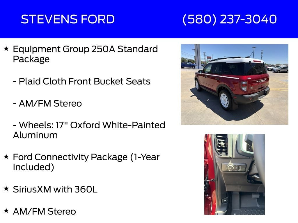 2026 Ford Bronco Sport Heritage