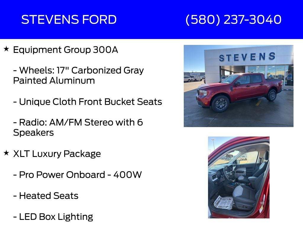 2026 Ford Maverick XLT