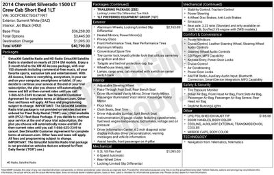 2014 Chevrolet Silverado 1500 LT LT1