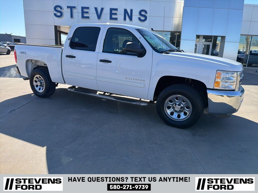 Used 2012 Chevrolet Silverado 1500 LT with VIN 3GCPKSEAXCG275879 for sale in Enid, OK