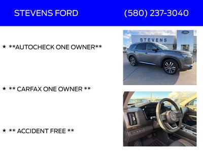 2024 Nissan Pathfinder Platinum